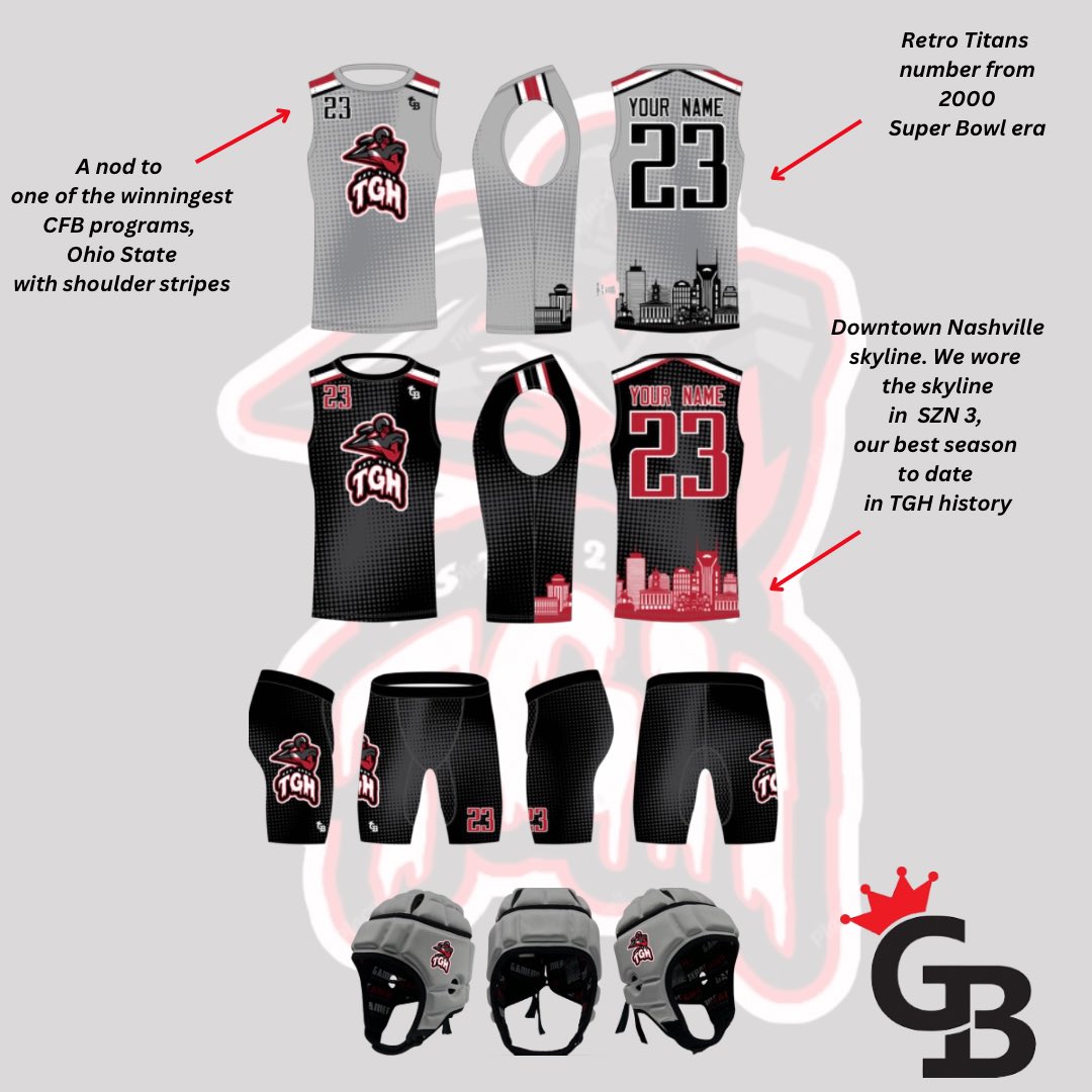 TGH7v7's tweet photo. Uniform #2 for SZN 6/2025.
🔥🔥🔥
#LetTheGrindTalk
#FreeSmokeTourSZN6
#GrindHard 🛡️
@gamebreakerhg https://t.co/Zz9x93A8L1