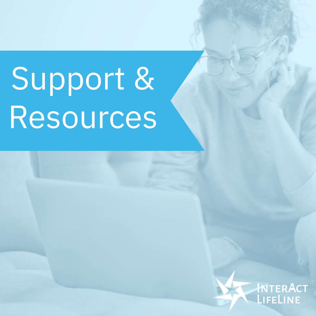 Access a wealth of resources professionally curated on a wide variety of topics in InterAct LifeLine's resource library:

ow.ly/RLFw50SBIEl