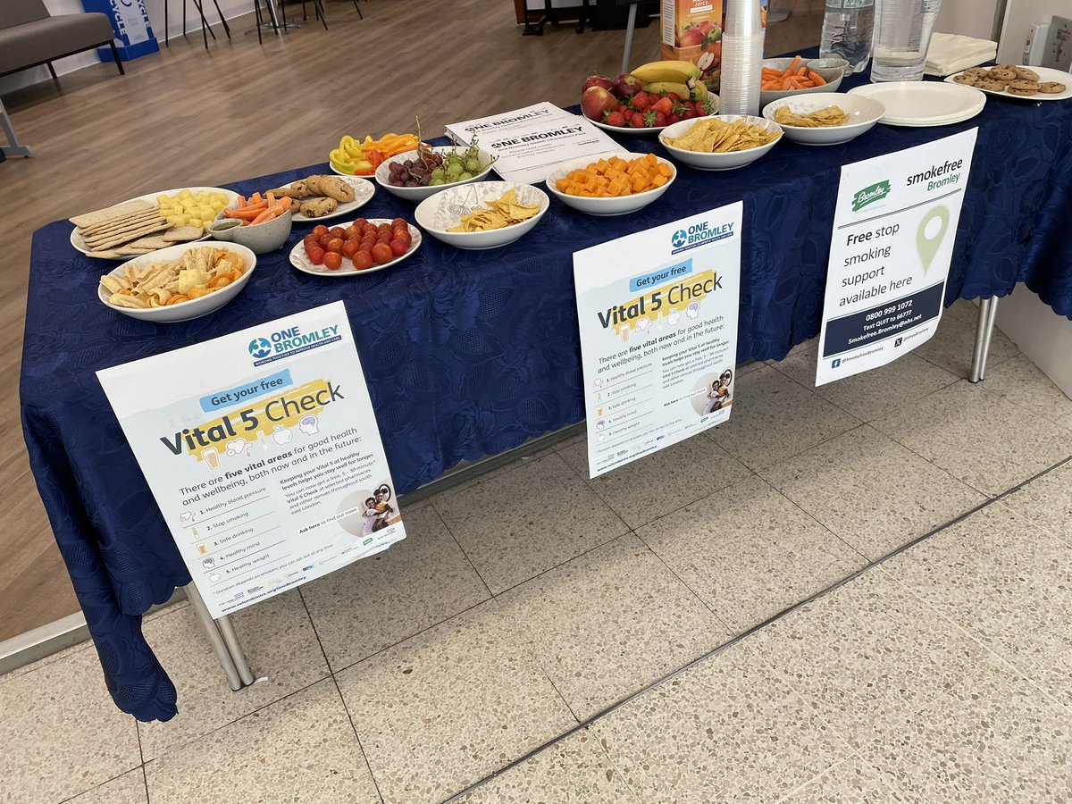 Are you around <a href="/TheGladesBrom/">The Glades, Bromley</a> this afternoon? Visit the One Bromley Wellbeing Hub and hear about the health services available for #Bromley residents. Celebrate our Official Opening 🎉 More information on selondonics.org/OneBromleyWell…