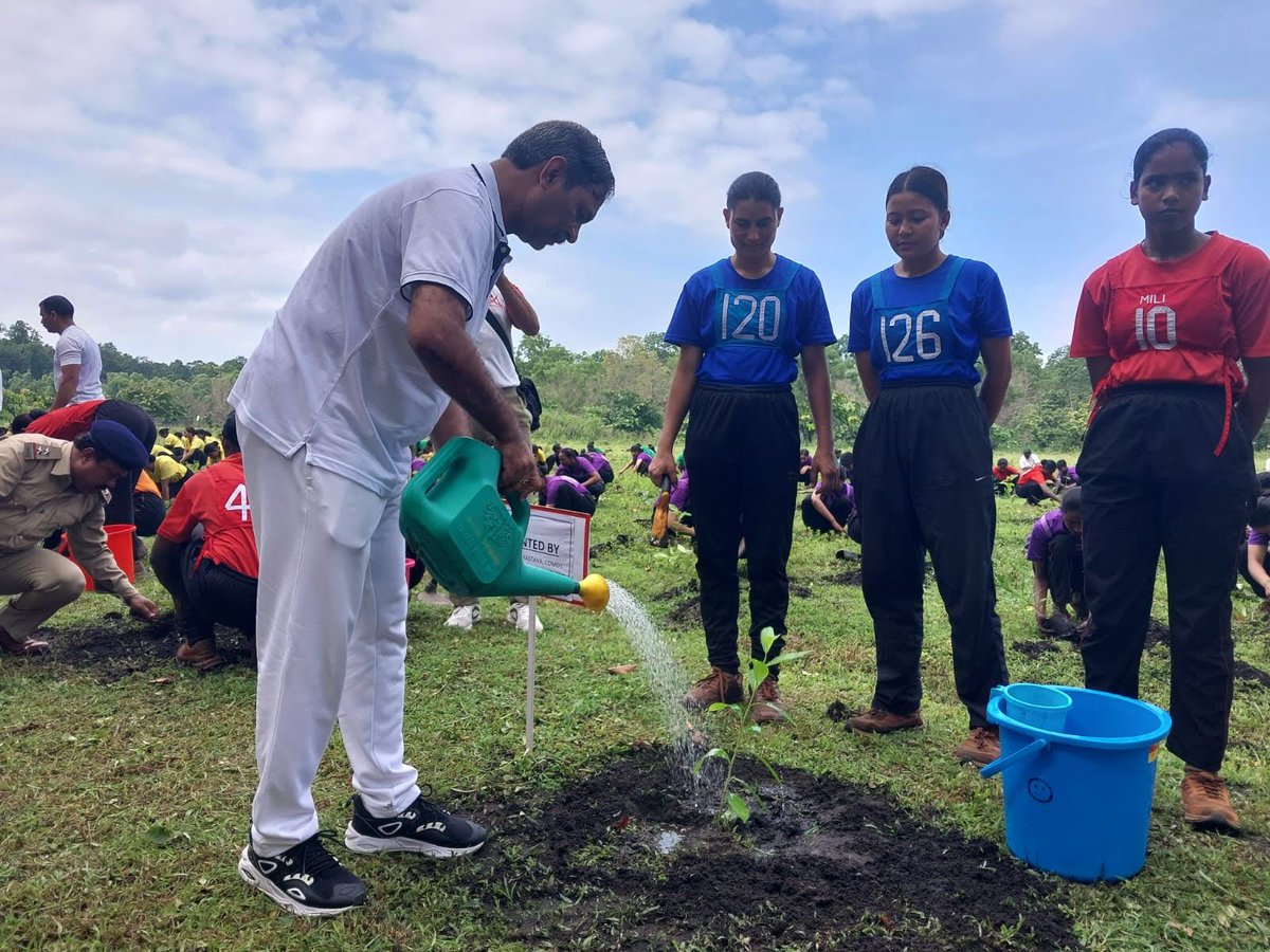 stcbsfnb's tweet photo. # A total of 19,950 saplings were planted during the drive, making it a grand success to the collective efforts of the participating organizations and individuals towards environmental conservation and sustainability. https://t.co/BEuHQdteMi