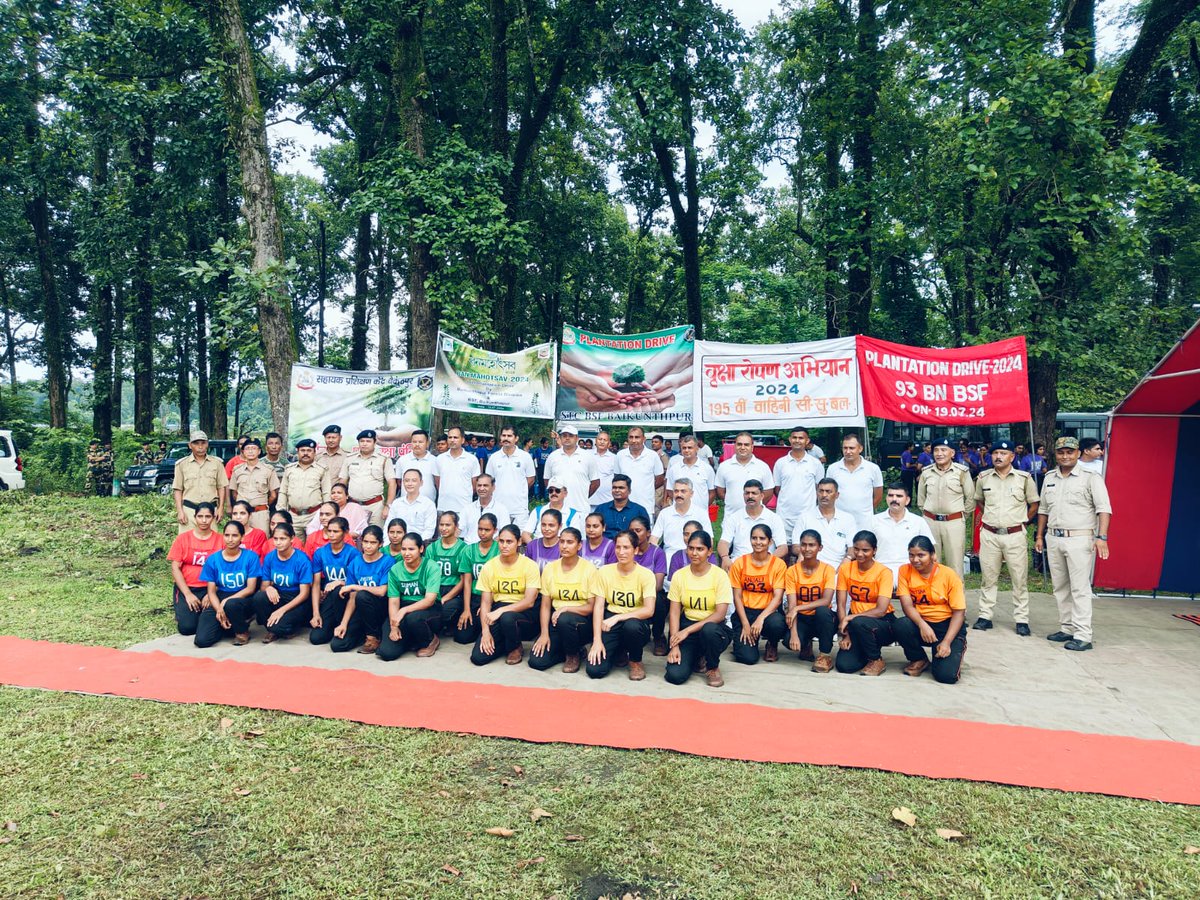 stcbsfnb's tweet photo. # A total of 19,950 saplings were planted during the drive, making it a grand success to the collective efforts of the participating organizations and individuals towards environmental conservation and sustainability. https://t.co/BEuHQdteMi