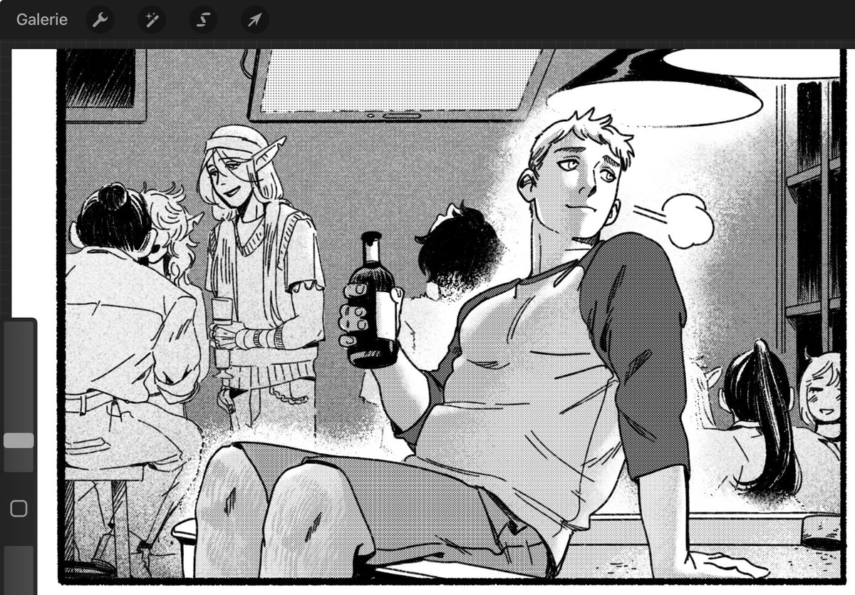 Hope I can finish and post this page today
It`s a modern labru AU where I berlinify the dm cast 