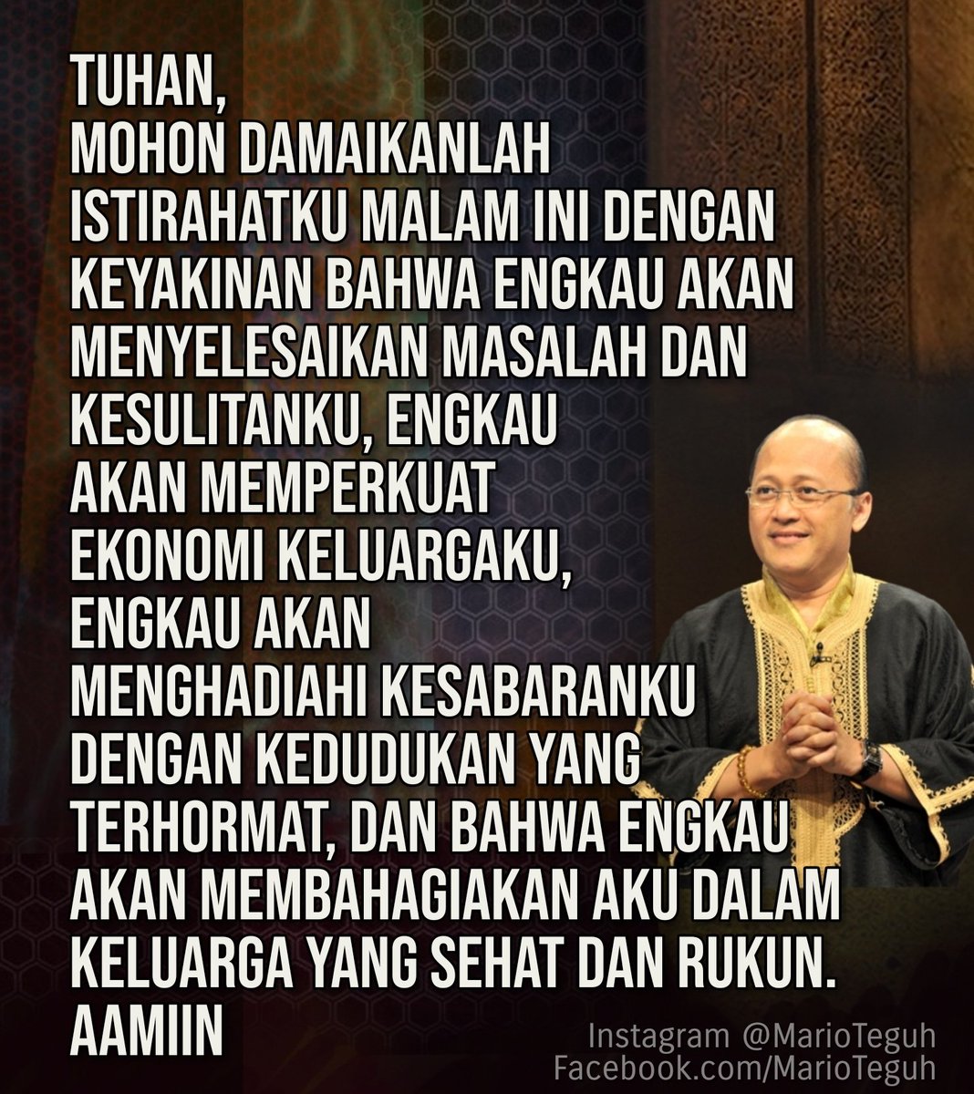 marioteguh's tweet photo. Aamiin ... 🙏💝🙏 https://t.co/uOdf2wP6k4