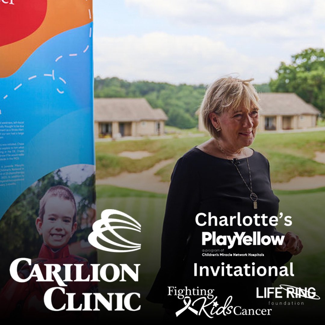 LifeRingSWVA's tweet image. Today is the day! 😎
The 2024 Charlotte's Play Yellow Invitational is finally here! We are looking forward to seeing everyone in a few hours and give important updates on our mission alongside our sponsor and partner, Carilion Clinic.
#fightingkidscancerSWVA