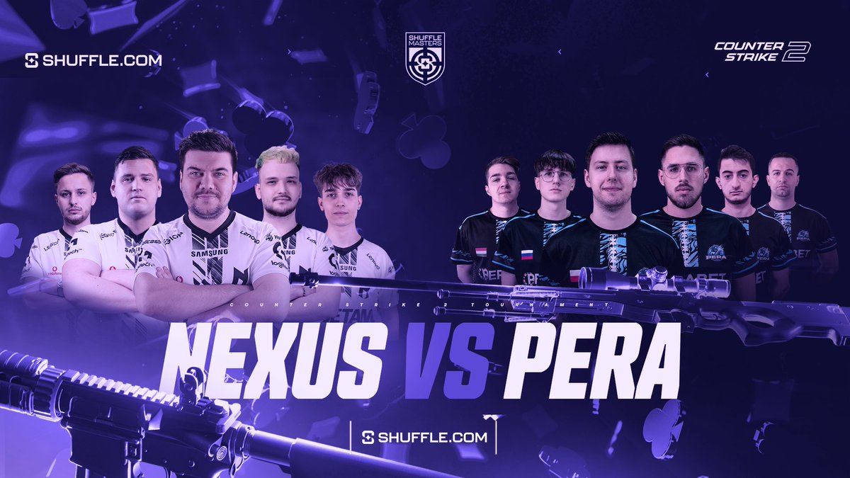 Shuffle Masters (@shufflemasters) on Twitter photo The First Semi-finals of Shuffle Masters sees <a href="/NexusGamingRo/">Nexus Gaming</a> taking on <a href="/PeraEsports/">Pera Esports</a> for a spot in the Grand Finals 💜
Who will be the first team to advance?
#ShuffleMasters The First Semi-finals of Shuffle Masters sees <a href="/NexusGamingRo/">Nexus Gaming</a> taking on <a href="/PeraEsports/">Pera Esports</a> for a spot in the Grand Finals 💜
Who will be the first team to advance?
#ShuffleMasters