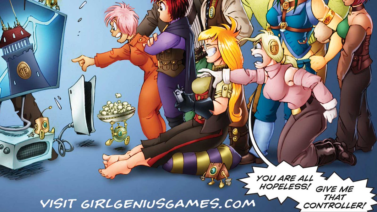 Girl Genius tweet media