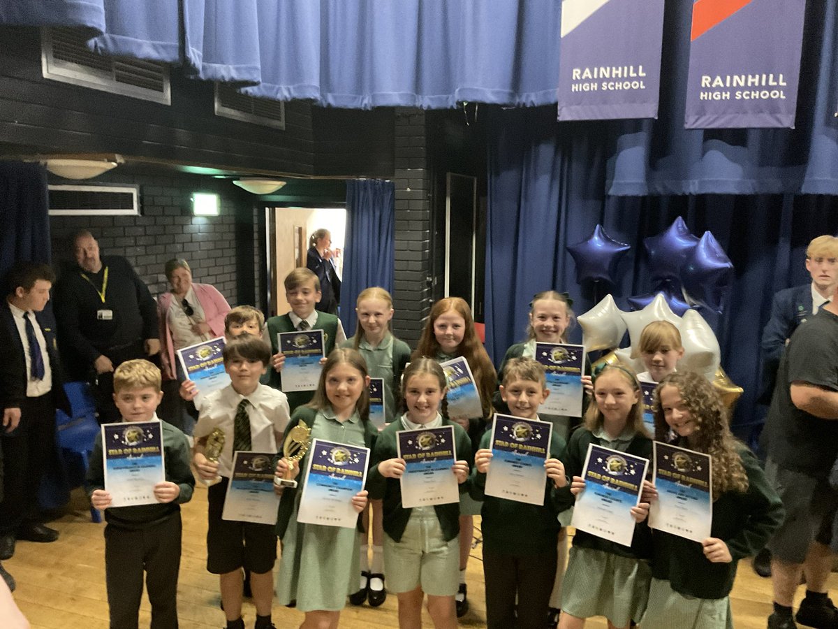 ecclaneends's tweet photo. Congratulations to our amazing Star of Rainhill award winners! We are so proud of you all! Well done on being nominated and a huge congratulations to Matty, Saoirse and Eloise who won the top awards in their category! @rainhillhigh 💚💛💚 https://t.co/bAjLbta0MG
