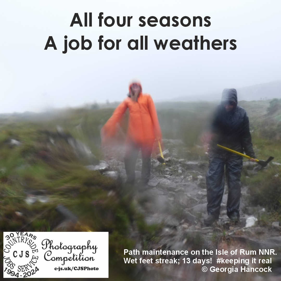 Many of you will be lucky enough to work outside all year round. Not so enjoyable in the winter but the jobs still need doing. We are really looking forward to the ‘All four seasons’ photo competition entries. <a href="/OrdnanceSurvey/">Ordnance Survey</a> thermal bottle prize on offer. c-js.uk/4cefBVL