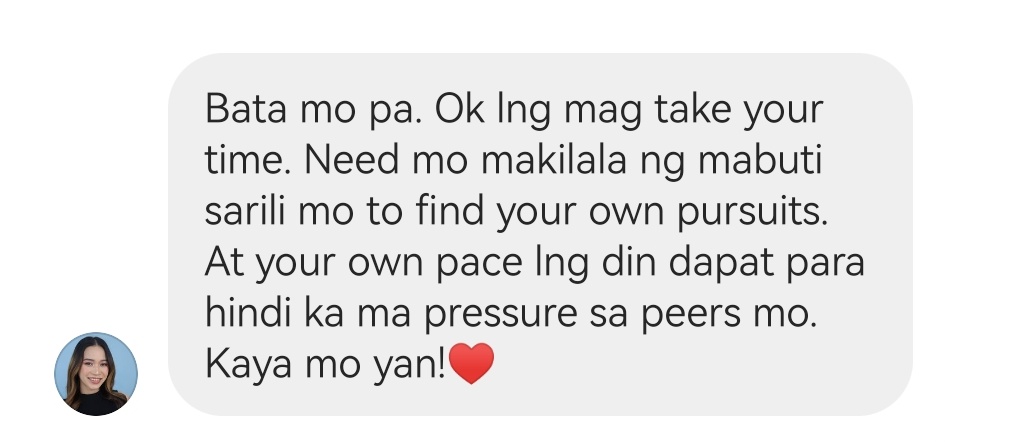 sarahmori_'s tweet photo. Ate J gives the best advices. I'll always keep this in mind, ate. 🥺💞 https://t.co/VuGYnVtkfP