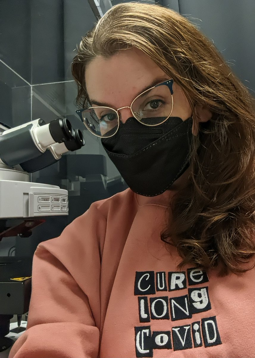 Good morning! Another day, another chance to get closer to cure #LongCovid. Happy Friday and let's go to work! 🔬💪💪

And of course I'm wearing <a href="/BerlinBuyers/">+ BERLIN BUYERS CLUB +</a> 😎
#YallMasking