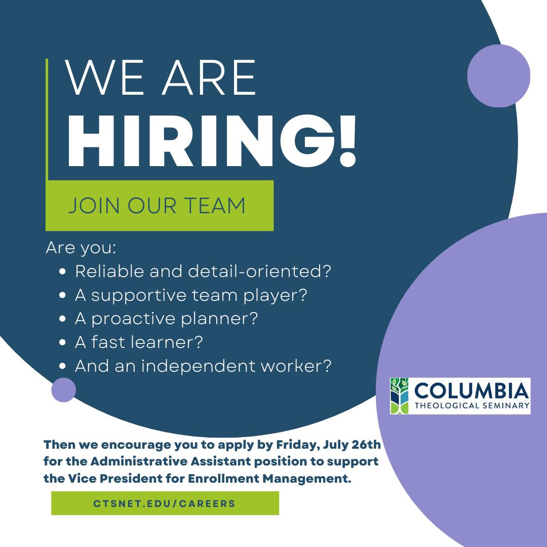 Columbia Theological Seminary tweet media