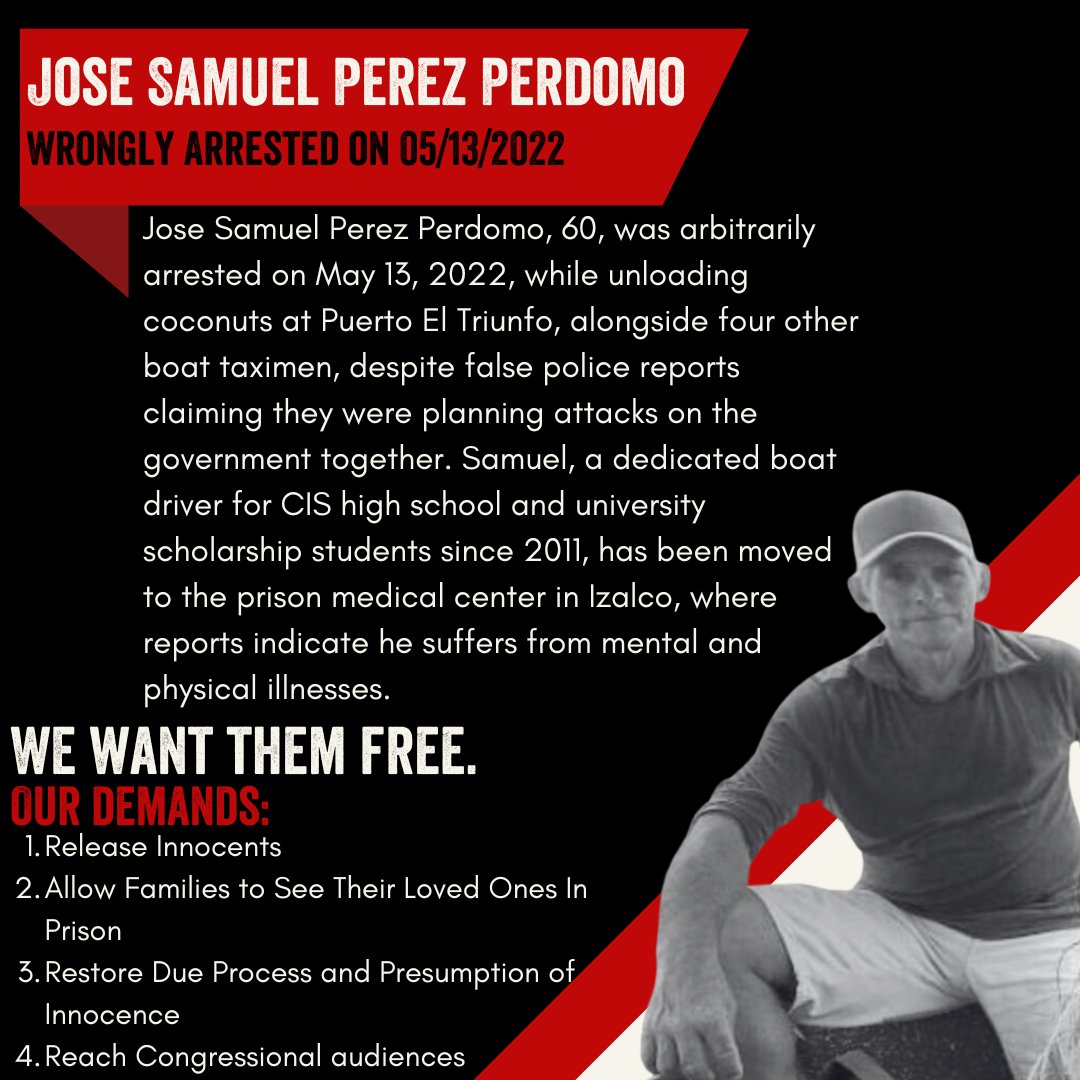LAWGaction's tweet photo. 🗣 In 2022 under the #StateofException in El Salvador, 25 innocent people from the Espíritu Santo island were unjustly arrested. Only 8 have been released.
Here is the story of 4 innocent people on the island made a victim of the state.
#LibertadParaIES https://t.co/tODxTPnua8