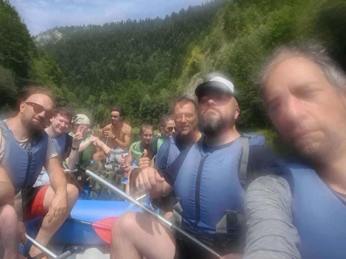 Dawid Pinkowicz (@orgmetallics) on Twitter photo ...and we've concluded the #ECMM2024 <a href="/ecmm2024/">ECMM2024</a> in Kraków by pontoon rafting in a good company <a href="/CleracR/">Rodolphe Clérac</a> <a href="/KevinBernot/">Kevin BERNOT</a> <a href="/PointillartF/">Pointillart Fabrice</a> ...and we've concluded the #ECMM2024 <a href="/ecmm2024/">ECMM2024</a> in Kraków by pontoon rafting in a good company <a href="/CleracR/">Rodolphe Clérac</a> <a href="/KevinBernot/">Kevin BERNOT</a> <a href="/PointillartF/">Pointillart Fabrice</a>