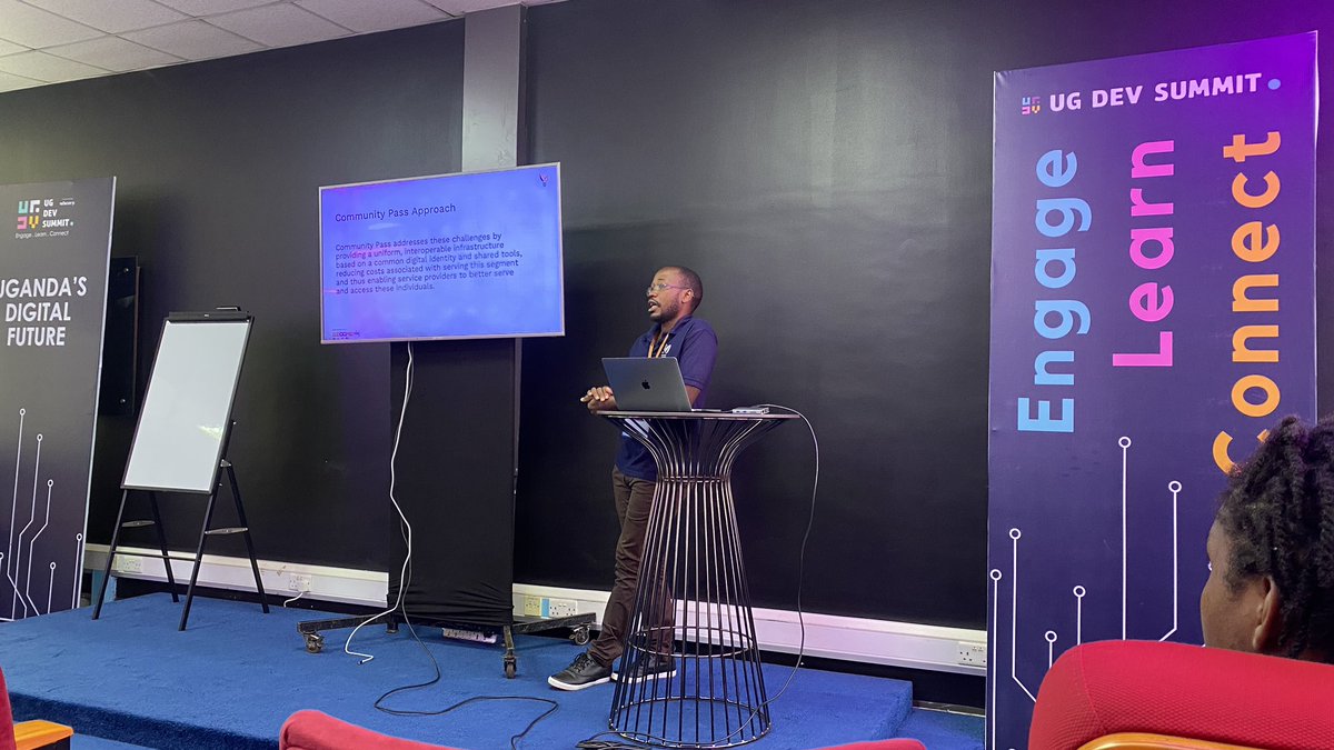 TheVillageUG's tweet image. It has been a pleasure participating in the #UGDevSummit. Today, we had the honor of conducting a masterclass on leveraging digital infrastructure to serve last-mile communities through #CommunityPass. This platform is not just a digital tool but a catalyst for change, building a…