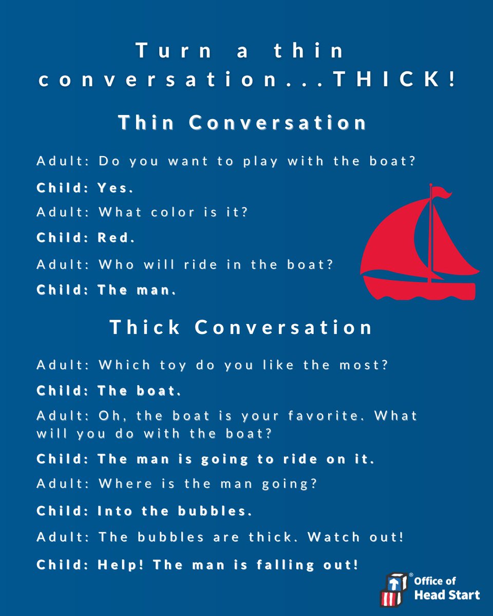 Engaging in “thick” conversations with children is one of the best ways to boost their learning! 🧠✨

Discover tips on how to chat meaningfully with infants, toddlers, and preschoolers!