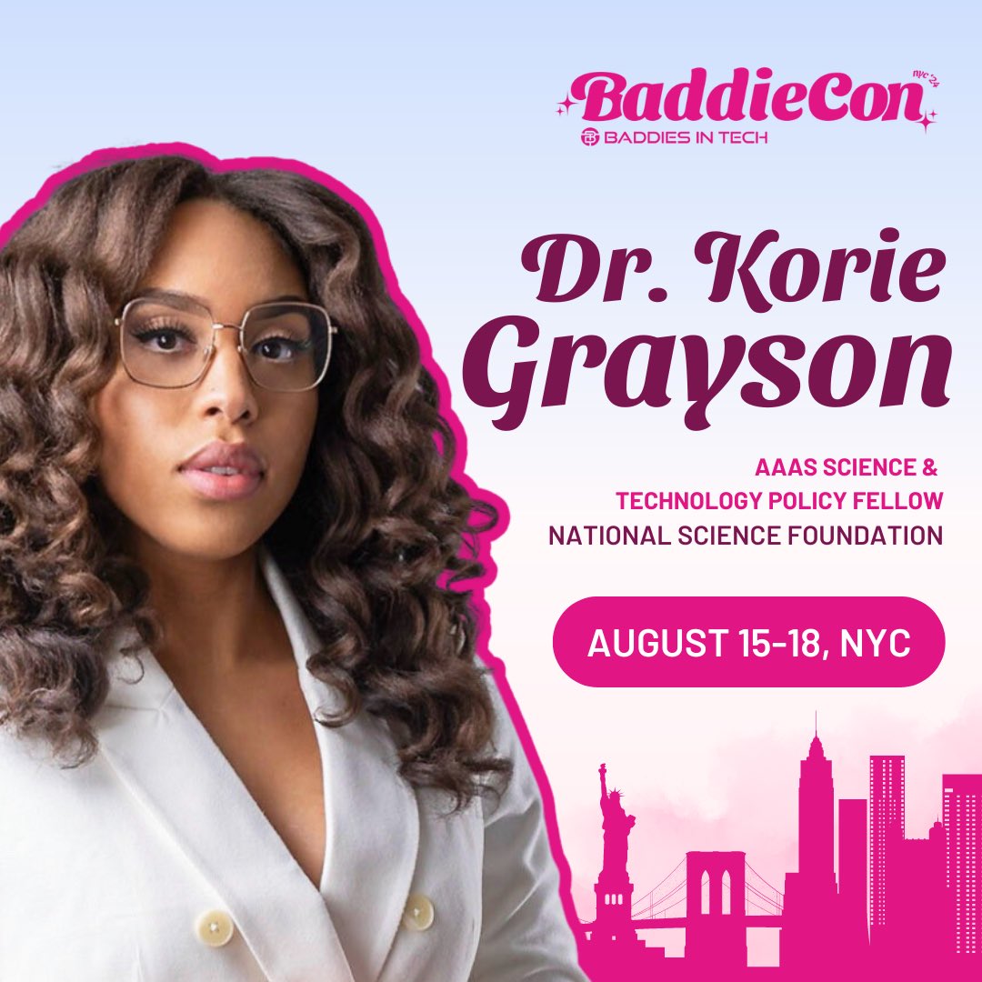 I am speaking at <a href="/baddiesintech/">Baddies in Tech</a>’s second BaddieCon at Civic Hall in Manhattan from Aug 15-18! 

Join me on Aug 16 for my talk, "Power Up Your Presence: Harnessing AI for Self-Promotion and Branding in Tech."

Use my code KGBC15 to get 15% OFF your ticket: bit.ly/baddieconnyc
