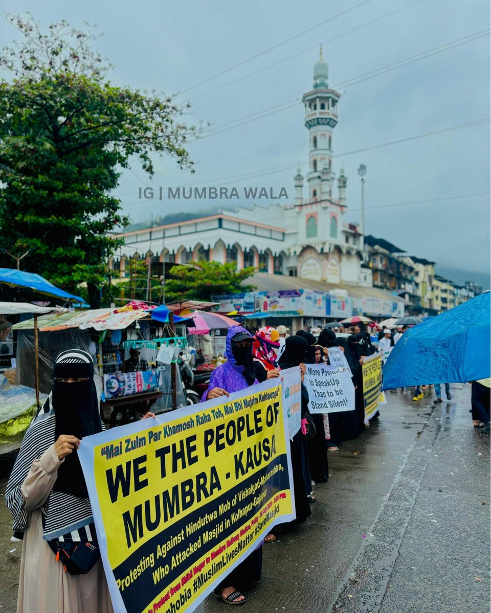 Mumbra_wala's tweet image. Biggest Human Chain Protest Ever, in Mumbra

Alhamdulillah Successful Protest Against Hindutwa Mob of Vishalgad-Maharashtra, Who Attacked Masjid in Kolhapur-Gajapur

#Protest #MasjidAttack
#KolhapurVishalGad #Microsoft
#CyberAttack
#Crowdstrike