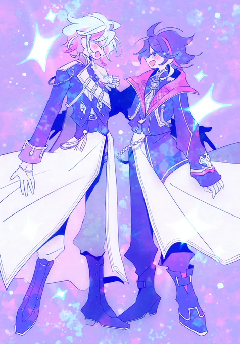 ネップリ入れるならなぁって加筆してみたけど最初の勢いで描いたやつのが雰囲気いいなぁってジレンマるやつ 