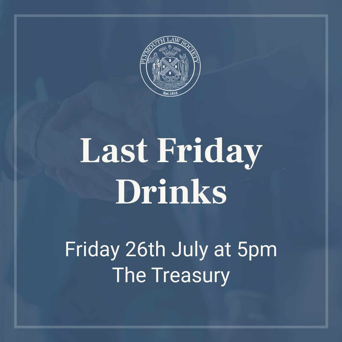 Toast to the end of the month, at our Last Friday Drinks next week at The Treasury! See you then! 🍻
