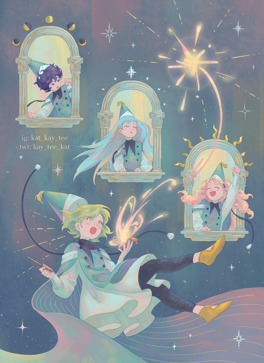 kay_tee_kat's tweet photo. Witch Hat girls ✨
#Δ帽子 https://t.co/lPtUx5TnjO