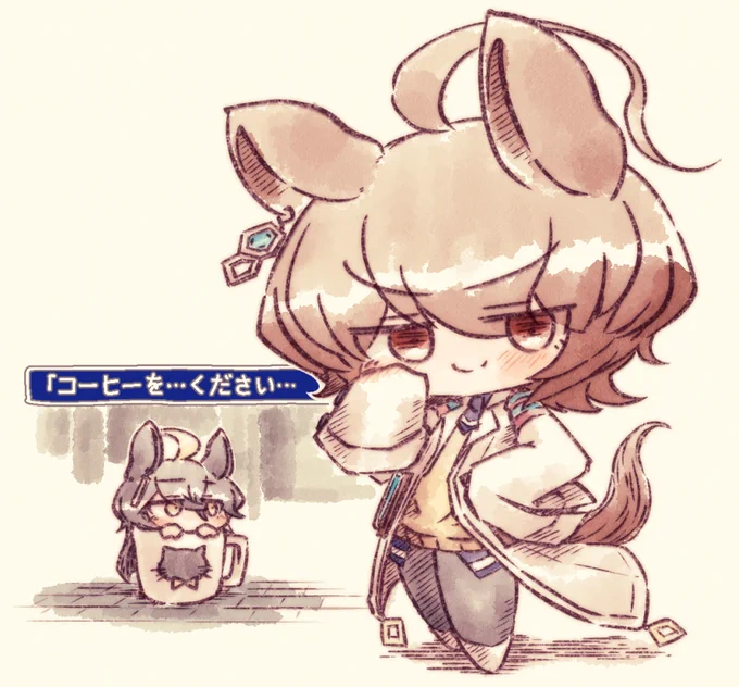 #みんなでデフォルメ絵をあげて幸せな気分になろう