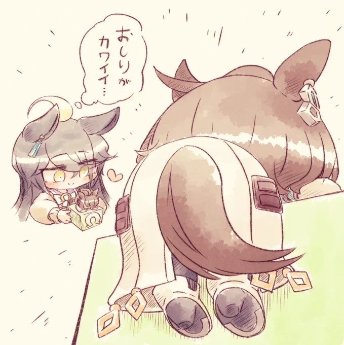 #みんなでデフォルメ絵をあげて幸せな気分になろう