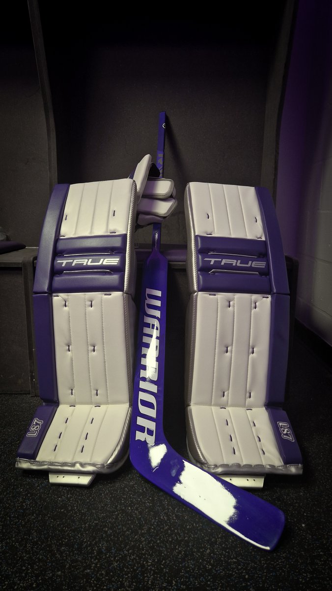 ClanIHC's tweet photo. 🏒 | NEW ARRIVAL AT CLAN HQ

Netminder #⃣2⃣9⃣ Landon Bow's custom designed True Temper Sports pads &amp; blockers are looking 🔥 along with his @WarriorHockeyUK  Ritual V2 goalie stick 😍

3⃣9⃣ days to go https://t.co/9VwAhjyxsR
