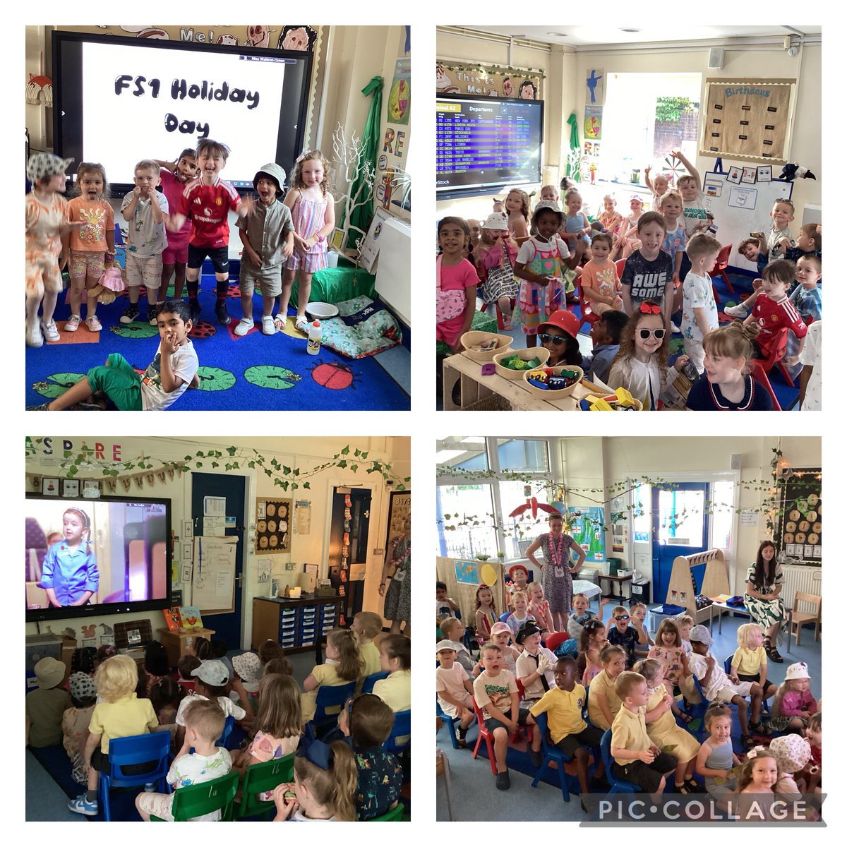 FS Holiday Day to celebrate the end of our topic!⛱️🌊🏝️🦀🌞
