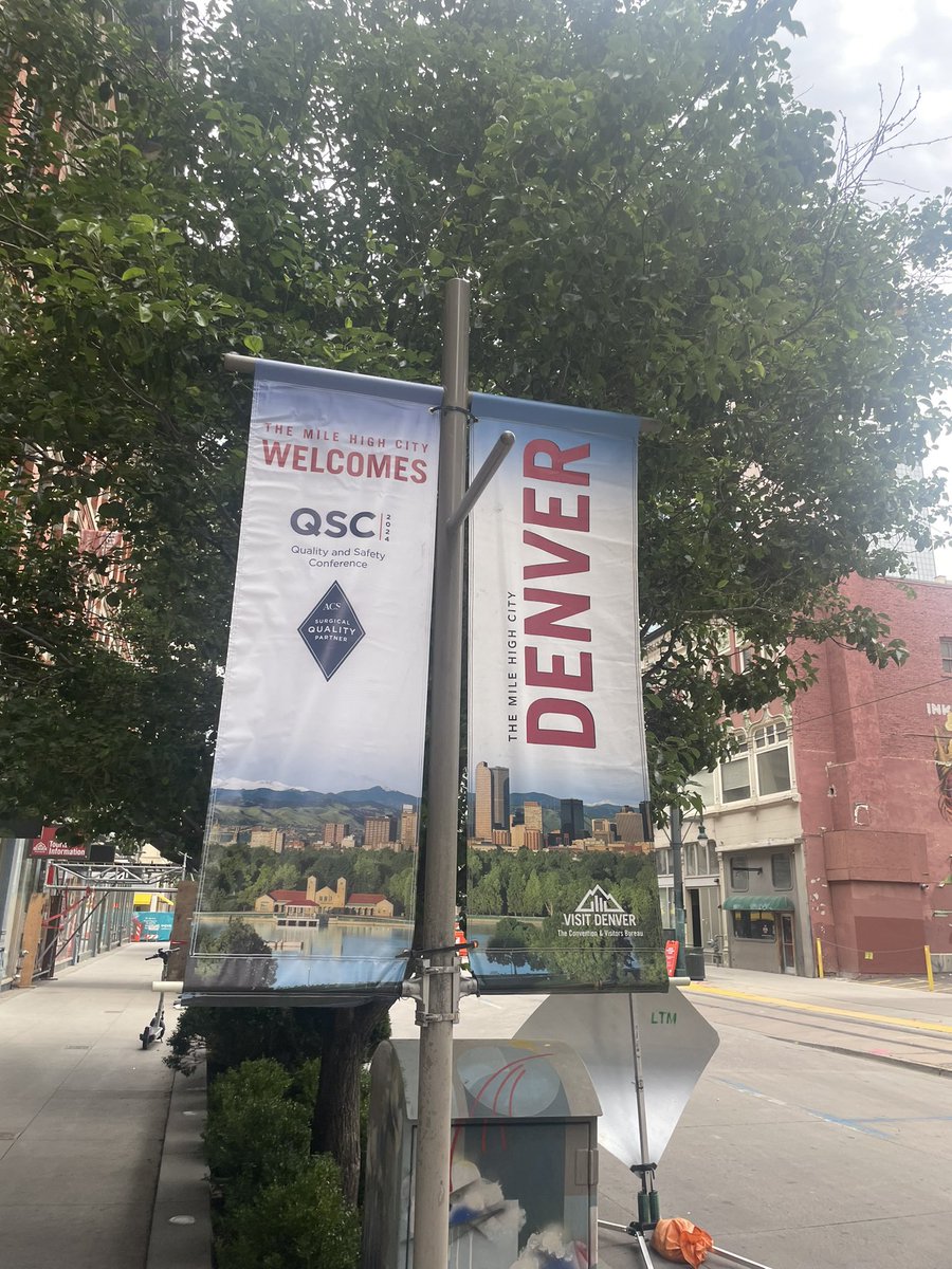 mcwhmd's tweet photo. Great to be in Denver for the #ACSQSC24 conference! Committed to surgical quality and safety! Standing room only for the #PSQC pre-meeting. Many pediatric surgeons dedicated to improving care and quality as we focus on #SavingLifetimes @APSASurgeons https://t.co/mTlbJCMSxM