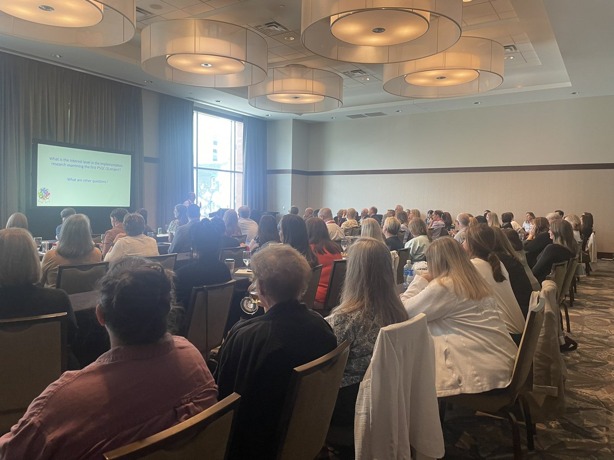 mcwhmd's tweet photo. Great to be in Denver for the #ACSQSC24 conference! Committed to surgical quality and safety! Standing room only for the #PSQC pre-meeting. Many pediatric surgeons dedicated to improving care and quality as we focus on #SavingLifetimes @APSASurgeons https://t.co/mTlbJCMSxM