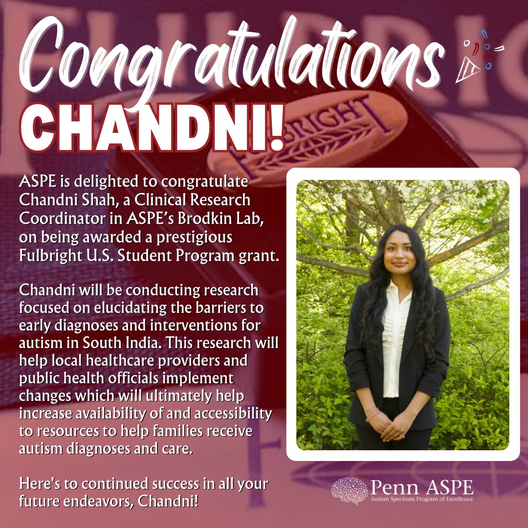 UPenn Autism Spectrum Program of Excellence (ASPE) tweet media