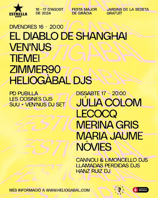 indieloversm's tweet photo. Sandré, @julia_colom_, @eldiablodeshaaa, @mariajaume_... seran protagonistes de l'oferta musical de la @festagracia. En espera que es públiqui la programació completa, aquí tens una selecció de concerts que es faran a la #VilaDeGràcia del 15 al 21 d'agost

https://t.co/ZLDiIN0u4T https://t.co/q6x7KdV0s9