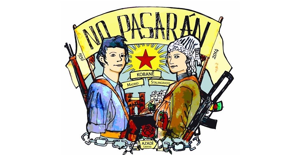 jamesstout's tweet photo. Today is a special day in left libertarian history. It marks 13 years of revolution in Rojava and 88 years since the people of Barcelona defeated a coup and began their own revolution. https://t.co/H2I2q0z6WN