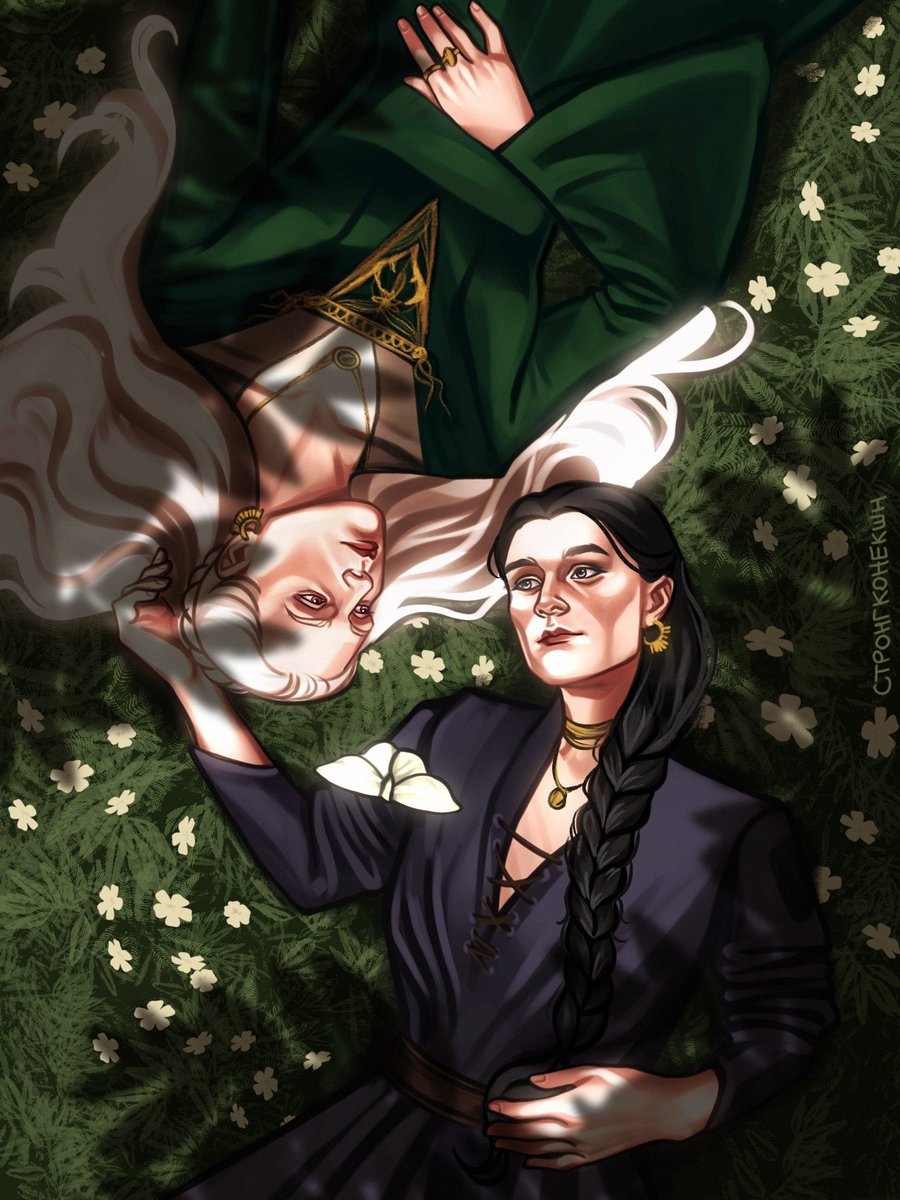 strngconnect's tweet photo. #HelaenaTargaryen and #AlysRivers 

What do you think about this ship?
#HouseOfTheDragon #hotd https://t.co/J5a4yD6THK