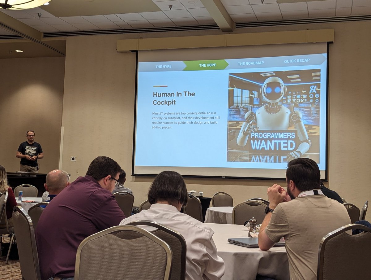thesoccerdev's tweet image. Great insights from today&apos;s keynote at @ConferenceNE 

#nebrcode #NebraskaCode2024