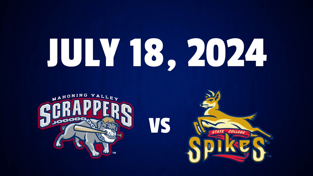 The Mahoning Valley Scrappers returned to action at Eastwood Field following an 11-day absence to defeat the State College Spikes 16-8 in the first game of the second half of the MLB Draft League season.

📰: mlbdraftleague.com/mahoning-valle…