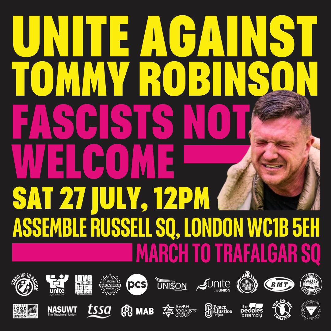 Unite Against Fascism tweet media
