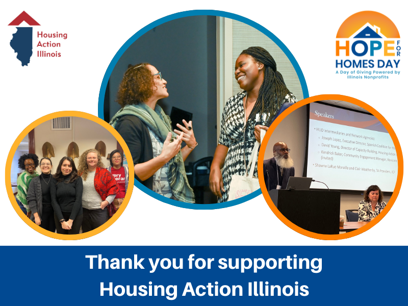 HousingActionIL's tweet photo. Because of supporters like you, Hope for Homes Day raised both awareness and donations for organizations working to end homelessness throughout Illinois. Thank you! #hopeforhomesday https://t.co/Qf9RpkgWvp