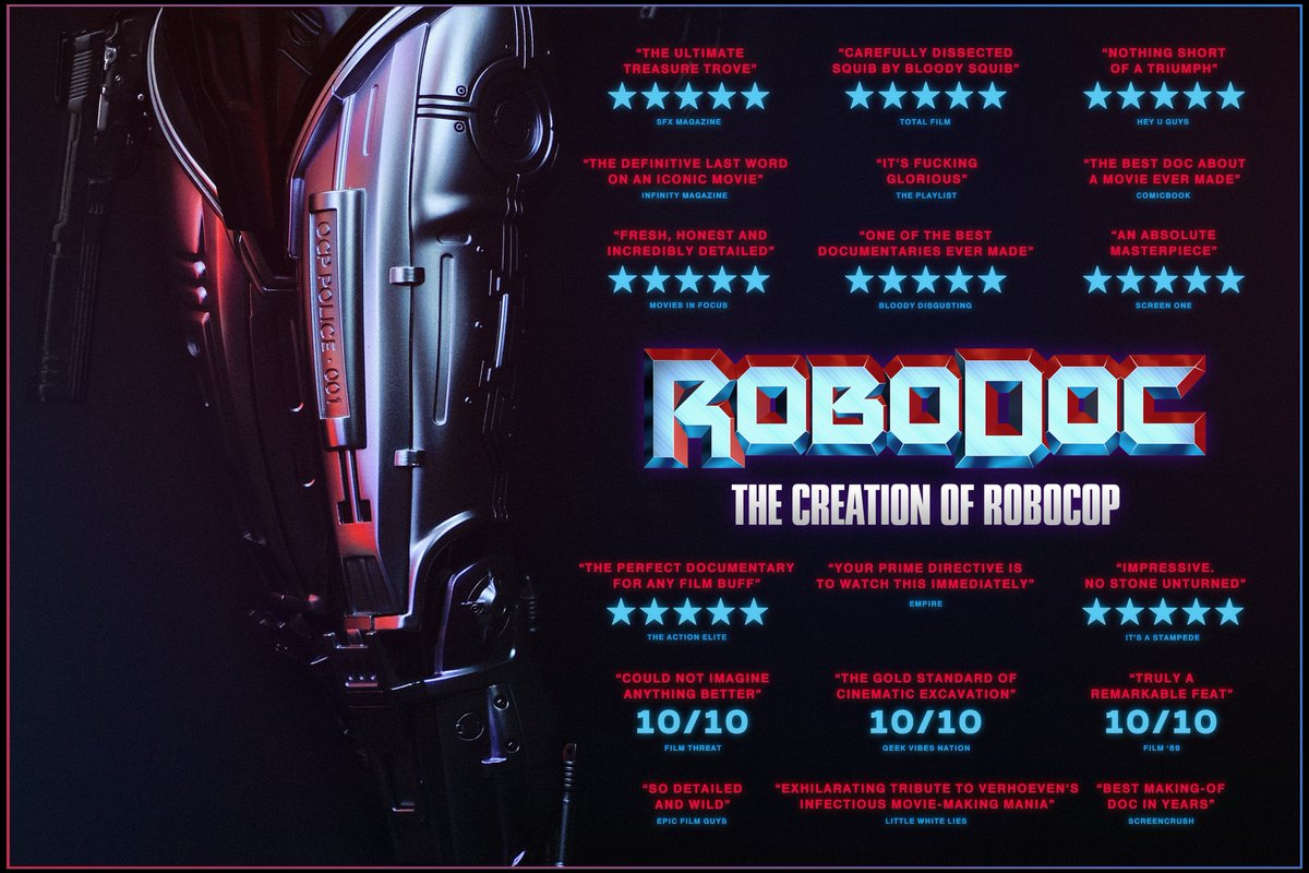 RoboCop_Doc's tweet photo. โYour prime directive is to watch this immediately.โ - @empiremagazine
#RoboDoc ๐ฌ๐ https://t.co/khQcPraMkM