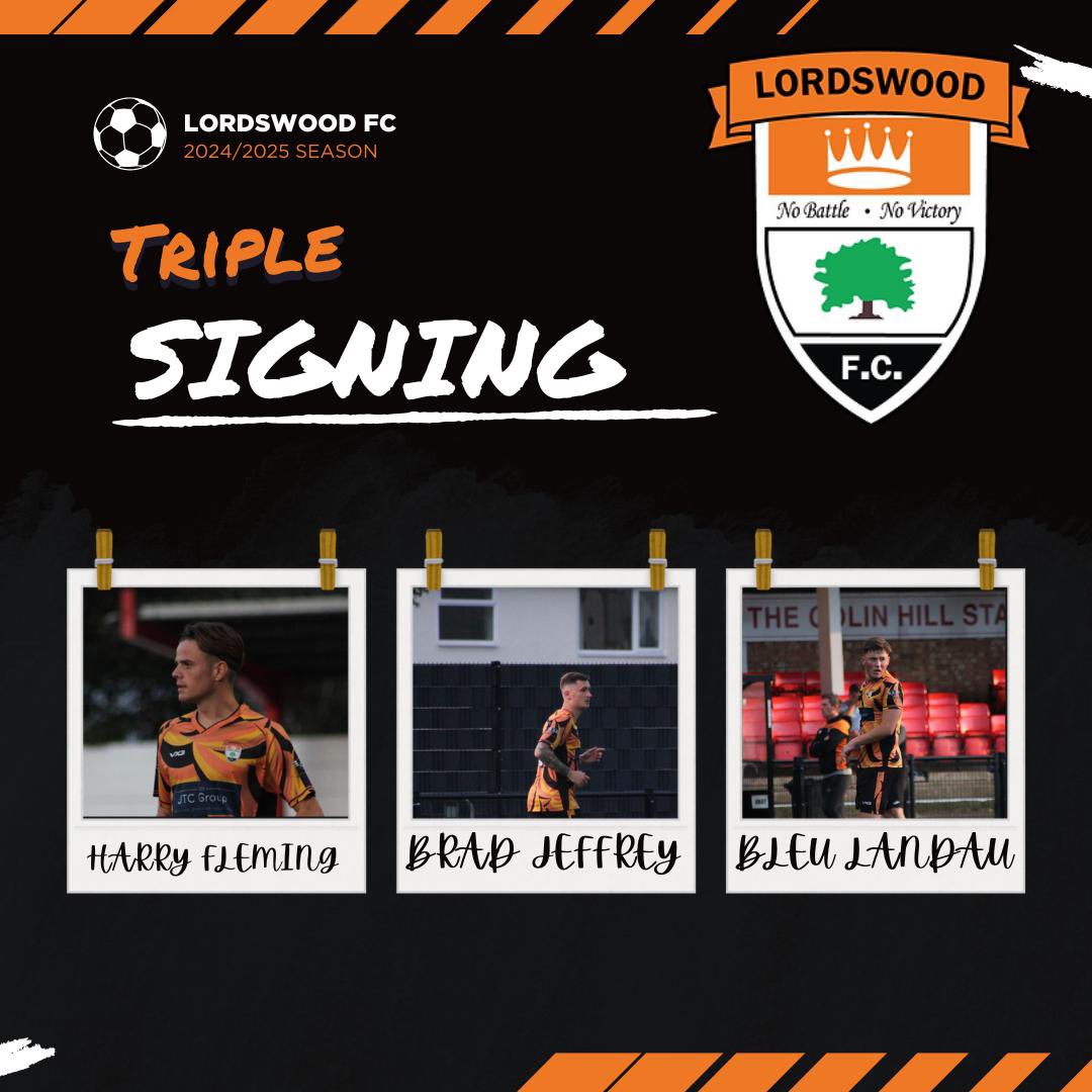 𝐓𝐑𝐈𝐏𝐋𝐄 𝐒𝐈𝐆𝐍𝐈𝐍𝐆 ✍️

We are delighted to announce the triple signing of 𝗛𝗮𝗿𝗿𝘆 𝗙𝗹𝗲𝗺𝗶𝗻𝗴, 𝗕𝗿𝗮𝗱 𝗝𝗲𝗳𝗳𝗿𝗲𝘆 and 𝗕𝗹𝗲𝘂 𝗟𝗮𝗻𝗱𝗮𝘂 as all three commit for the season ahead 🤝 Great to have you with us chaps‼️

#NoBattleNoVictory