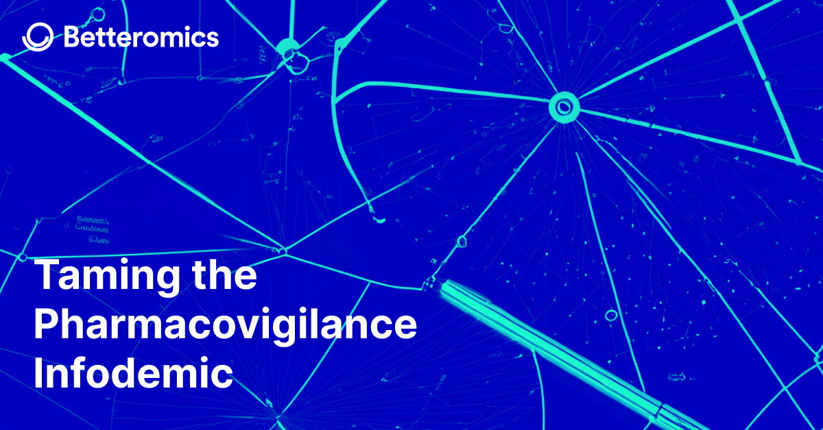 Betteromics's tweet photo. Pharmacovigilance is like a detective story, but with a data tsunami! 🕵️‍♀️🔍 GenAI &amp; knowledge graphs are the Sherlock &amp; Watson of drug safety, sifting through mountains of info to uncover hidden clues and connect the dots. https://t.co/rmFveQizo0

#PV #AI #DrugSafety #DataScience https://t.co/nm8OMs8etf