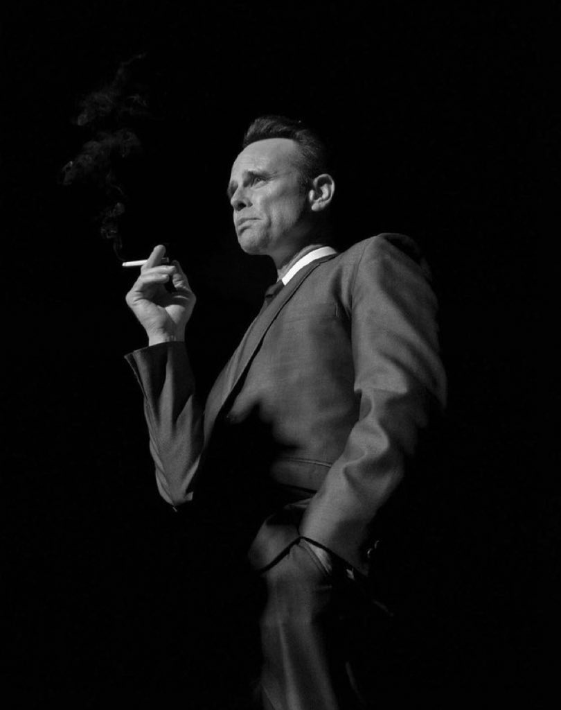 wow I can't believe Walton Goggins invented black and white photos taken  while smoking cigarettes