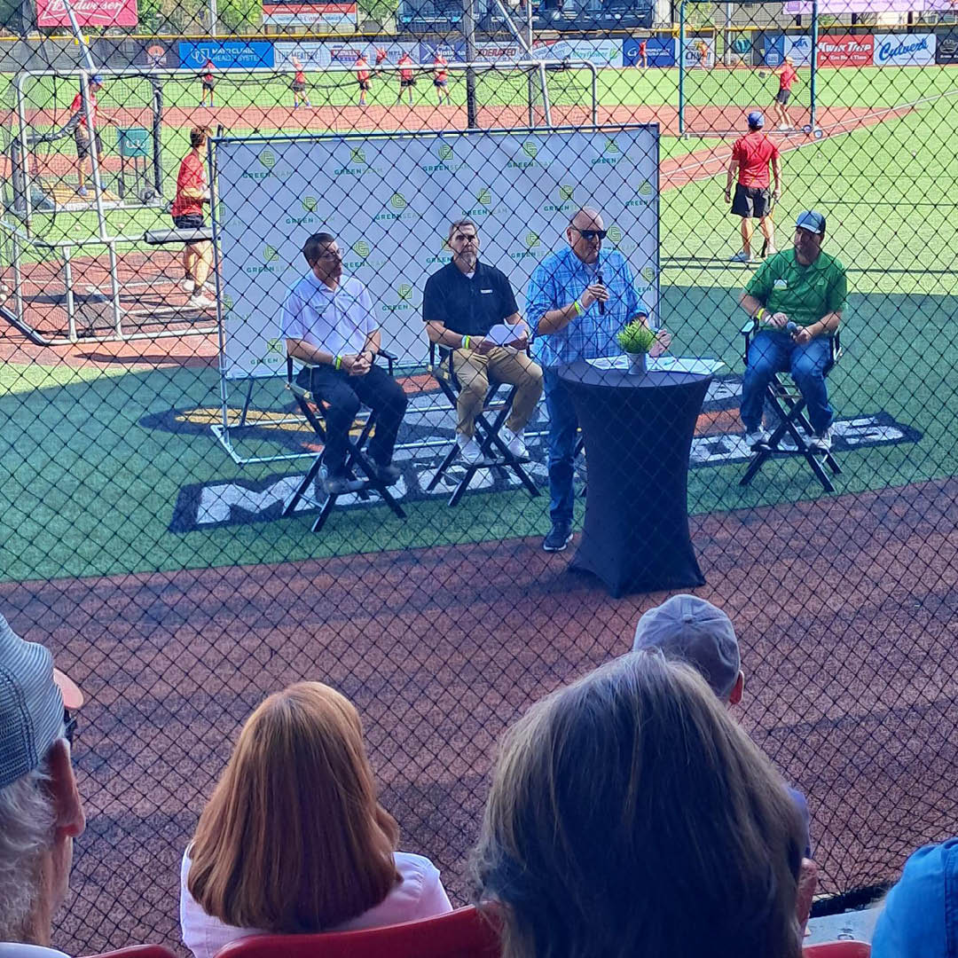 isginc1973's tweet photo. We had an incredible time at @GreenSeam's Celebration of Ag at ISG Field! ⚾️  Our team enjoyed connecting and hearing from agricultural industry leaders. 

Cheers to continued success in our region!

#ISG #CelebrationofAg #Agriculture #GreenSeam https://t.co/fx7ZZJSdqN