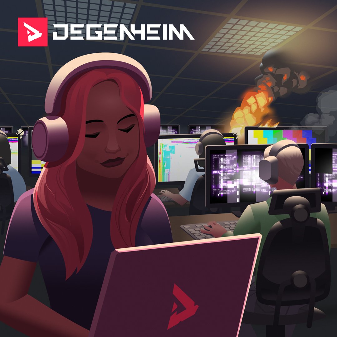 Degen Friday | Development Update
🛠️ Building Degenheim #4!

The summer dev quest actually has many upsides, such as getting closer to a successful Degenheim release, enjoying the thrilling process of game development itself and saving money on sunscreen! 🌞🌴 

What have we