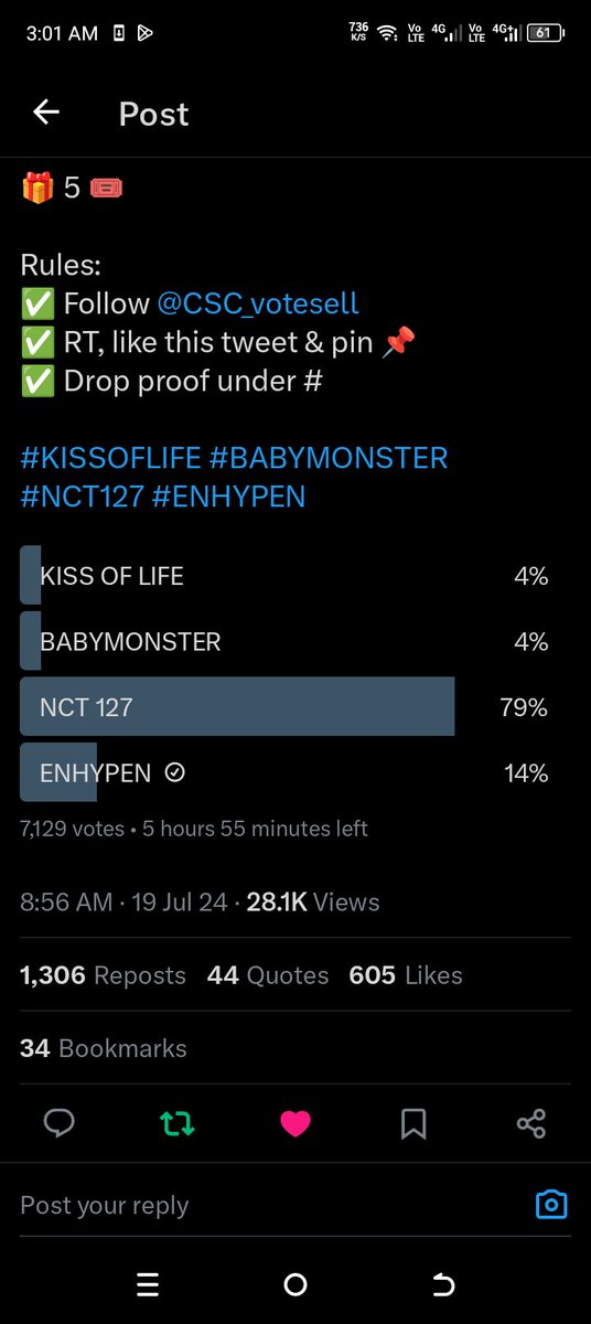 mxlniki's tweet photo. @CSC_votesell done for #ENHYPEN | #ENFuelUp #ENVOOSTERS #EN_POLL_

STREAM XO (Only If You Say Yes) MV
✮: https://t.co/8d4REYNsjc…
✮: https://t.co/OD7ui2TtxV… https://t.co/NO5STOL7Ep