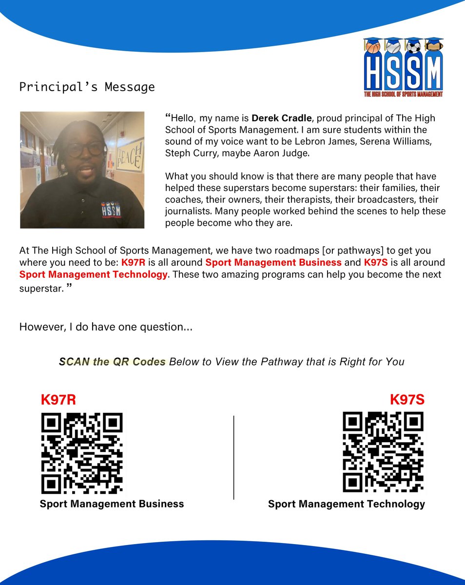 A Message and Video from Principal Cradle

- Team HSSM

Video Link: drive.google.com/file/d/1-TJ1T5…