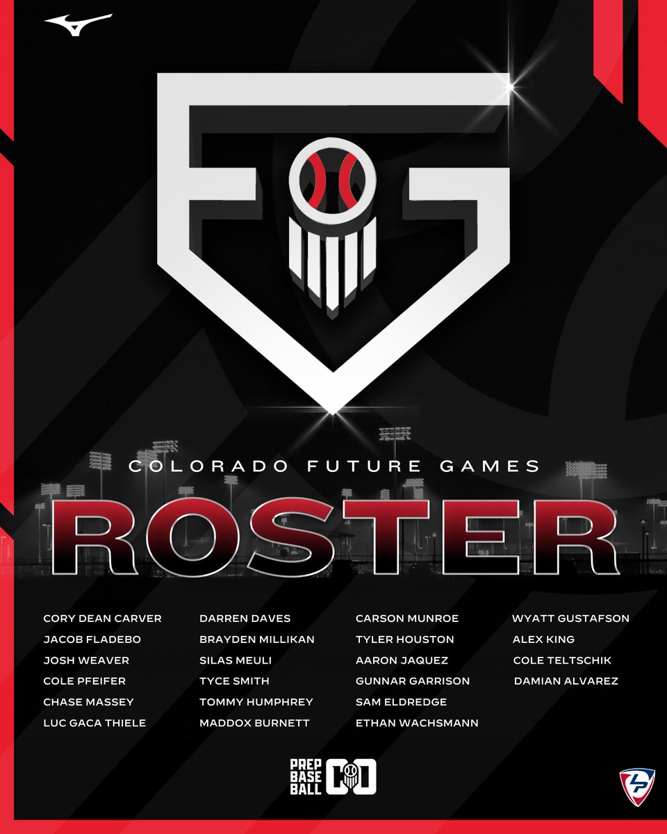 Prep Baseball Colorado (@prepbaseball_co) on Twitter photo โญ ๐
๐๐๐๐๐ ๐๐๐๐๐ ๐๐๐๐๐๐ โญ
The full list of Colorado 2026 prospects who will be representing the Rocky Mountains at the biggest uncommitted event in the country โก
๐ <a href="/LakePointSports/">LakePoint Sports</a> - Emerson, Georgia
#PBFG24๐บ๐ธ | <a href="/prepbaseball/">Prep Baseball</a> โญ ๐
๐๐๐๐๐ ๐๐๐๐๐ ๐๐๐๐๐๐ โญ
The full list of Colorado 2026 prospects who will be representing the Rocky Mountains at the biggest uncommitted event in the country โก
๐ <a href="/LakePointSports/">LakePoint Sports</a> - Emerson, Georgia
#PBFG24๐บ๐ธ | <a href="/prepbaseball/">Prep Baseball</a>