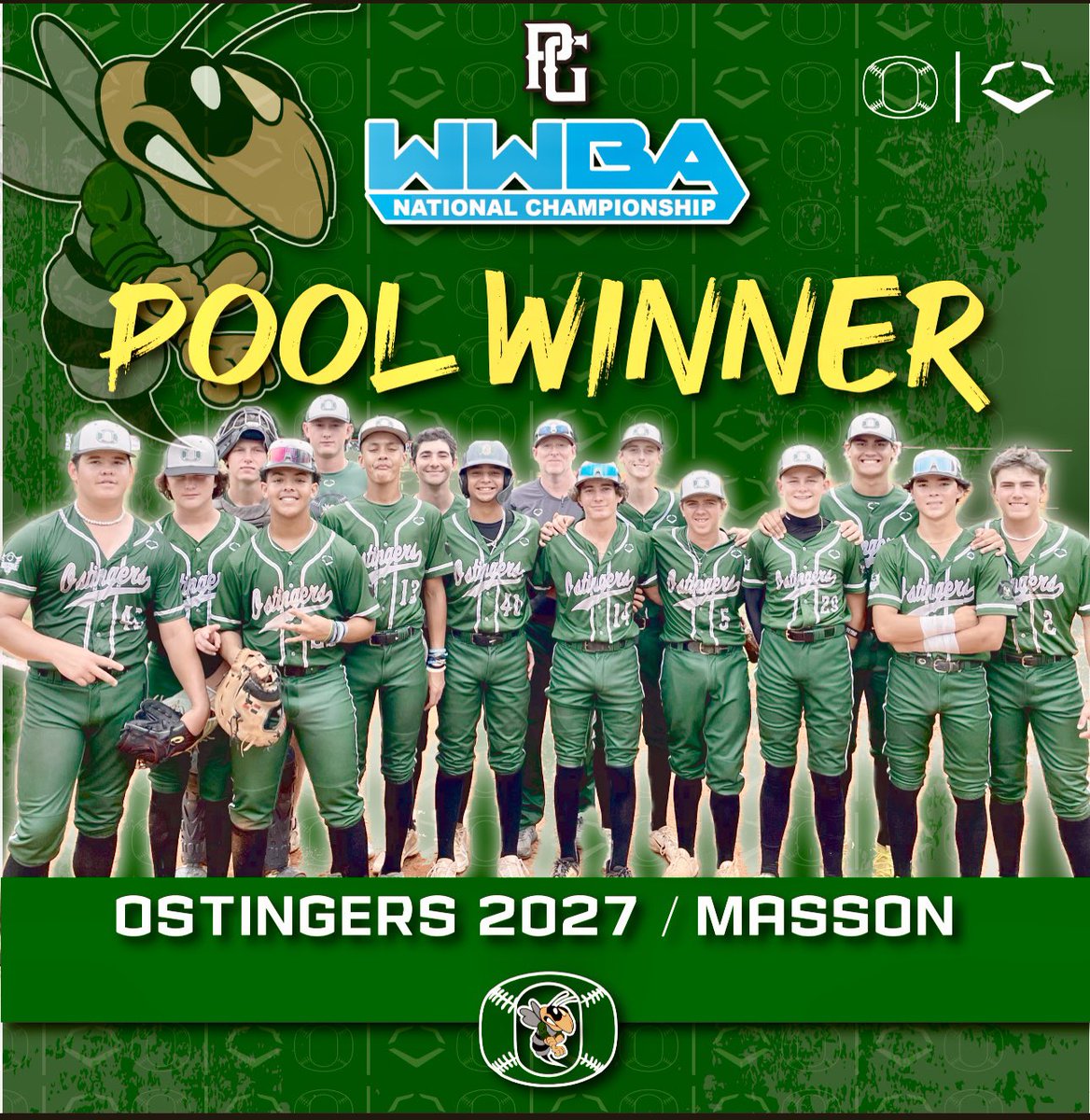 OstingerAcademy's tweet photo. The  young 🐝’s are showing out! 

🐝 OBA 2027 / Masson
🏆 PG 15u WWBA Championship
✅ Pool Play Winners 5-0

We are heading to Playoffs!! 

Why not us? 

#PoweroftheO https://t.co/QpeP6M0ICy