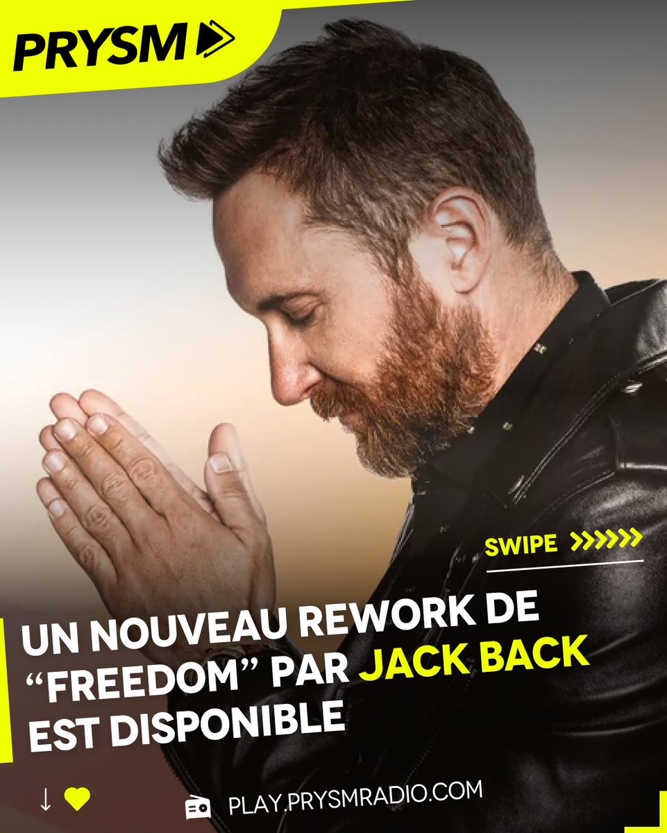 prysm_official's tweet image. Après avoir collaboré avec #CeceRogers en 2019 sur "Freedom", @jackback revient avec une nouvelle version de l'original, mélangeant house classique et rythmes modernes 😮‍💨 
À découvrir d'urgence !
.
.
.
#jackback #davidguetta #cecerogers #house #housemusic