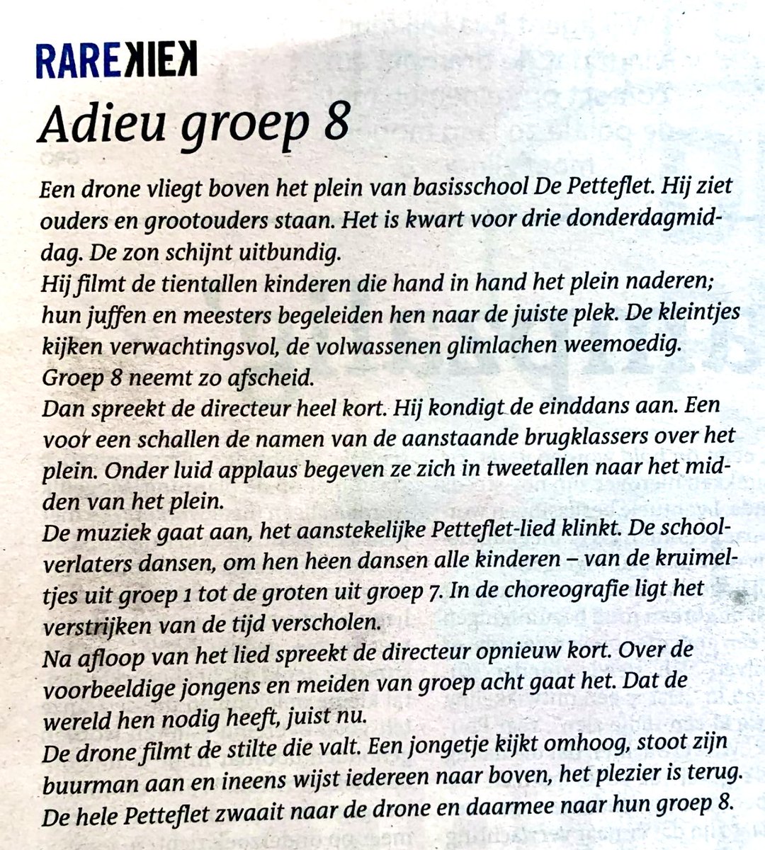 ☀️Dat was het dan voor dit schooljaar!☀️ Ook dit jaar lukte het om samen met de kinderen, ouders en collega’s een leef-werkgemeenschap te creëren waar je leert samenleven. Juist nu dat zo belangrijk is! 

Fijne vakantie!